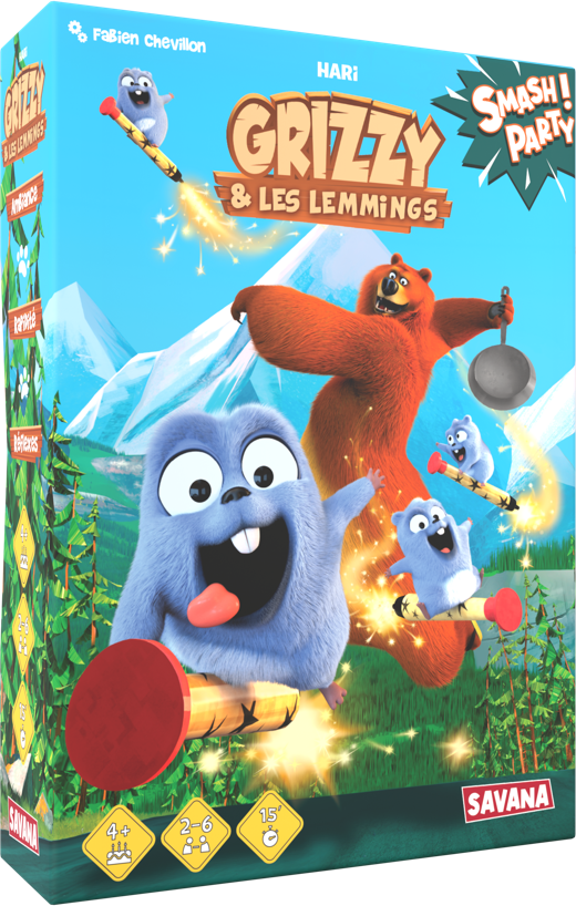 Grizzy & Les Lemmings Smash Party