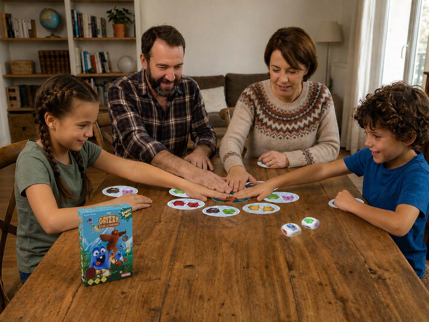 Grizzy Smash Party en famille